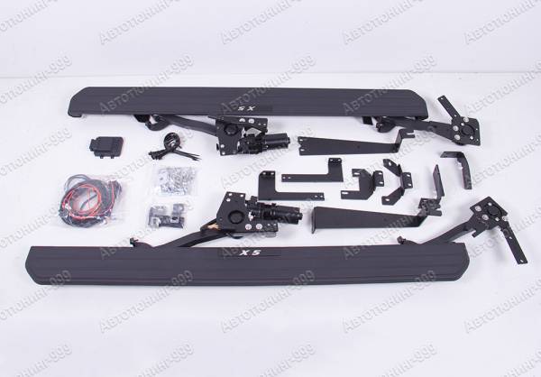 Пороги выдвижные X5 на BMW X5 (G 05) рестайлинг